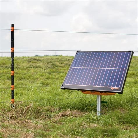 solar powered electric fence box|solar panels for electric fencing.